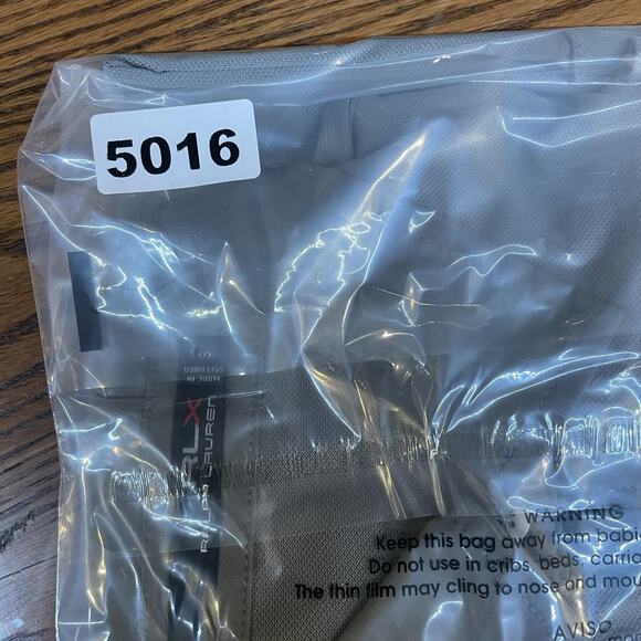 RLX Ralph Lauren Shirt Mens Small Gray Polo Golf Pocket Logo Performance Casual - Picture 10 of 10